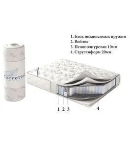 CORRETTO Матрас Roll Lazy