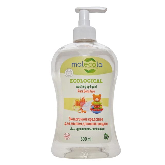 Molecola Экологичное средство для мытья детской посуды Pure Sensitive для чувствительной кожи 500 мл