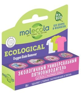 Экологичный универсальный пятновыводитель-карандаш Molecola