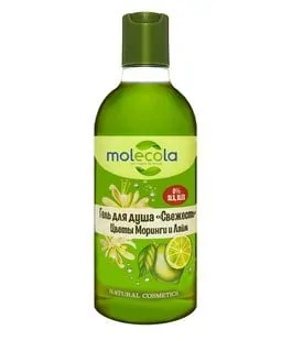 MOLECOLA Гель для душа Свежесть Цветы Моринги и Лайм