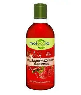 MOLECOLA Гель для душа Расслабление Гранат и Малина