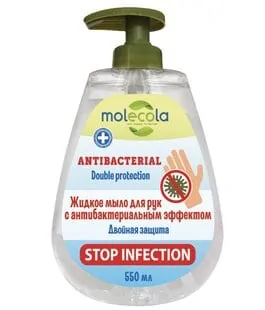 Жидкое мыло для рук с антибактериальным эффектом Molecola