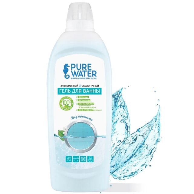 Pure Water Гель для ванны без аромата 500 мл