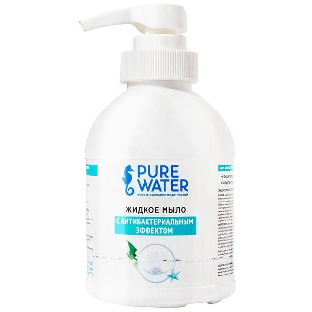 Pure Water Жидкое мыло с бактерицидным эффектом 500 мл