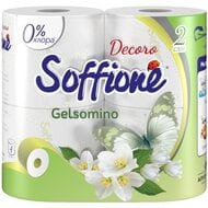 Туалетная бумага 2 слоя Decoro Gelsomino Soffione