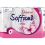 Soffione Decoro Pink Туалетная бумага 2 слоя