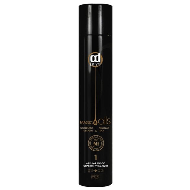Constant Delight 5 Magic Oil Лак для волос сильной фиксации без запаха №1 - 400 мл
