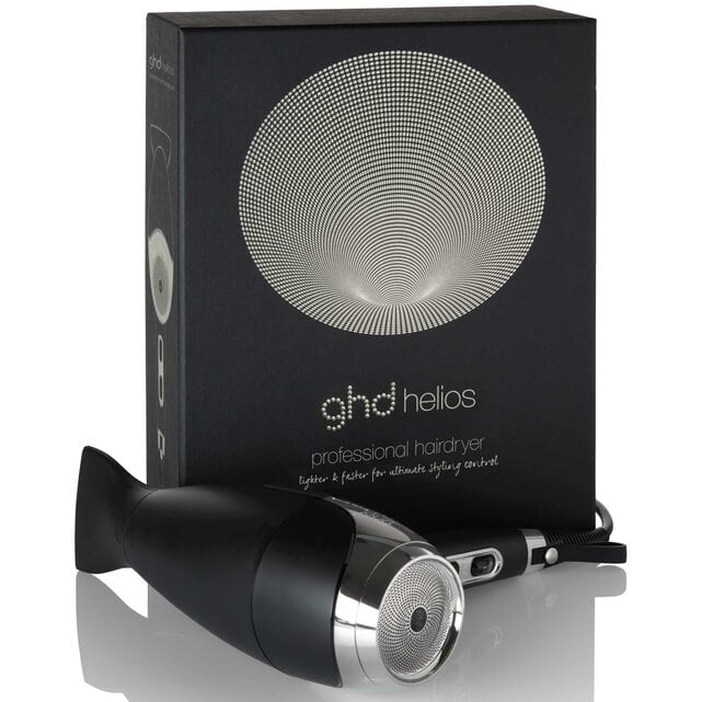 GHD Фен для сушки и укладки волос черный Helios