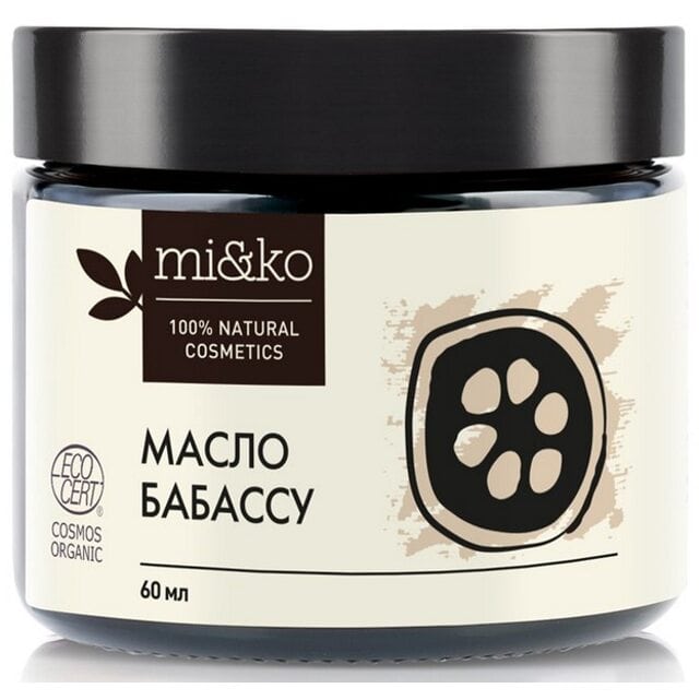 MiKo Бабассу масло рафинированное 60 мл Cosmos Organic