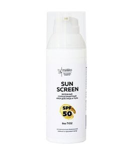 Бережный солнцезащитный крем Sun Screen SPF 50 MiKo