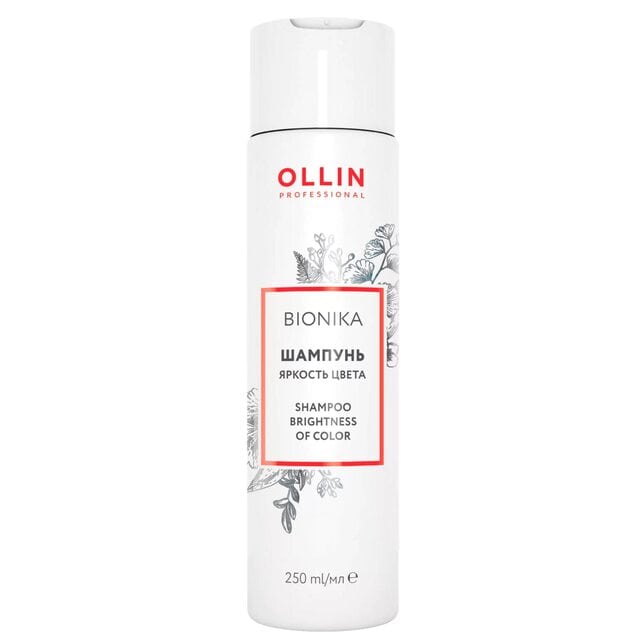 Ollin Professional BioNika Шампунь для окрашенных волос яркость цвета