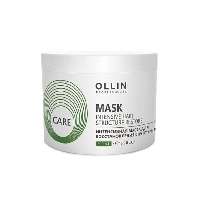 Ollin Care Маска интенсивная для восстановления структуры волос 500 мл