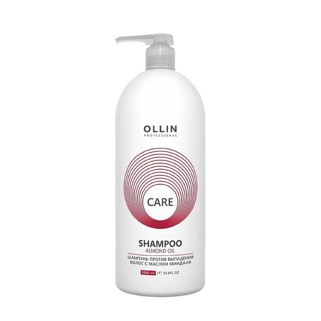 Ollin Care Шампунь против выпадения волос с маслом миндаля 1000 мл