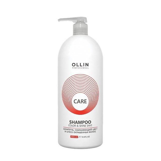 Ollin Care Шампунь сохраняющий цвет и блеск окрашенных волос 1000 мл