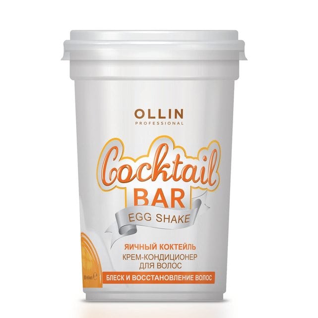Ollin Cocktail Bar Крем-кондиционер для волос Яичный коктейль 500 мл