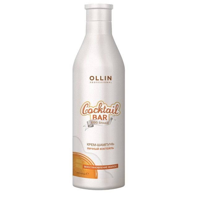 Ollin Cocktail Bar Крем-шампунь для волос Яичный коктейль 500 мл