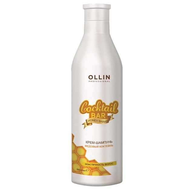 Ollin Cocktail Bar Крем-шампунь для волос Медовый коктейль 500 мл