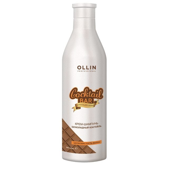 Ollin Cocktail Bar Крем-шампунь для волос Шоколадный коктейль 500 мл