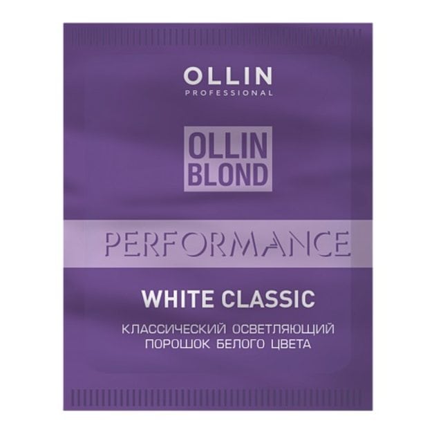 Ollin Performance Осветляющий порошок белого цвета 30 г