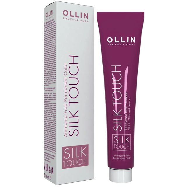 Ollin Silk Touch Безаммиачный стойкий краситель для волос 60 мл