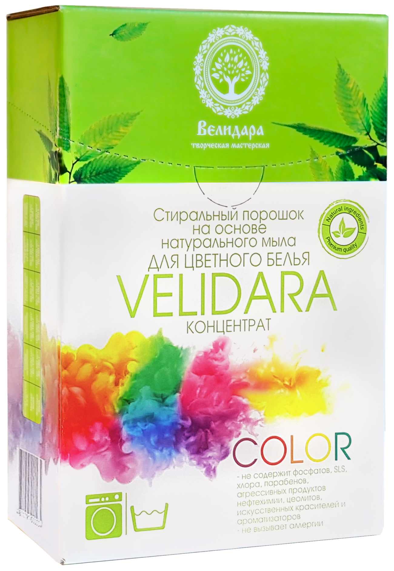 Стиральный порошок для цветного белья Велидара купить в интернет-магазинеTDLS.company
